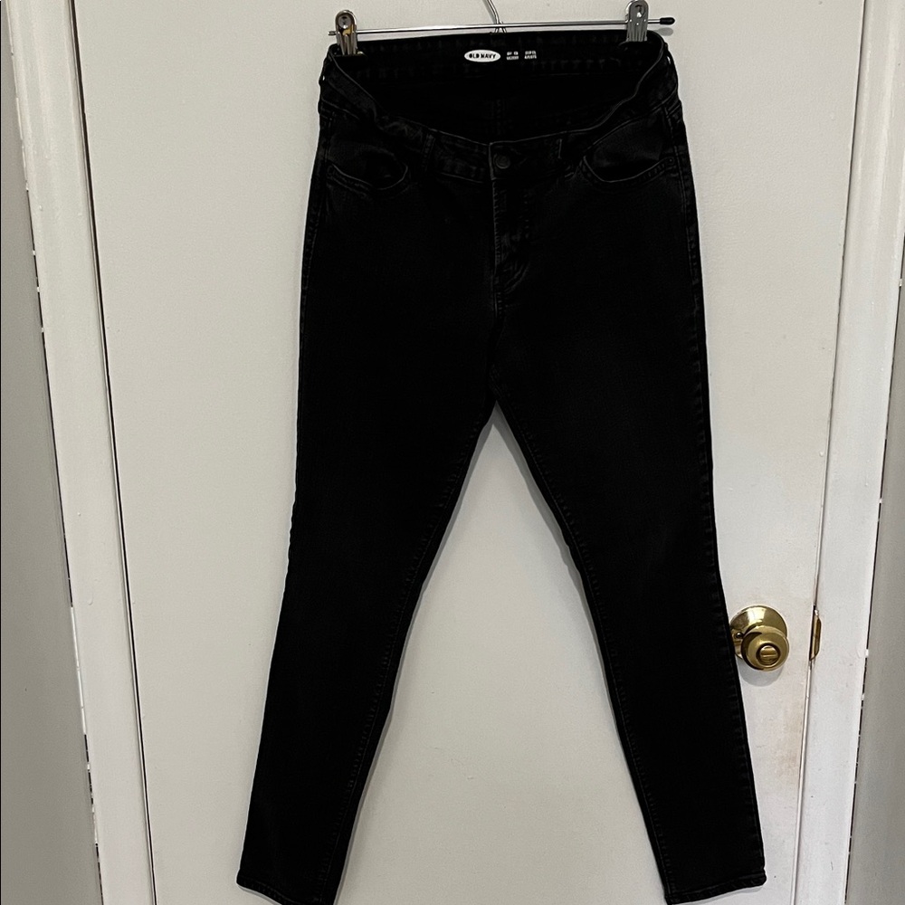 Old Navy Women's Black Skinny Jeans - Size 6